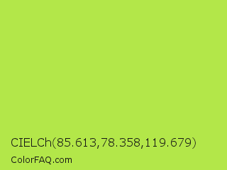 CIELCh 85.613,78.358,119.679 Color Image