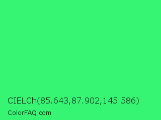 CIELCh 85.643,87.902,145.586 Color Image