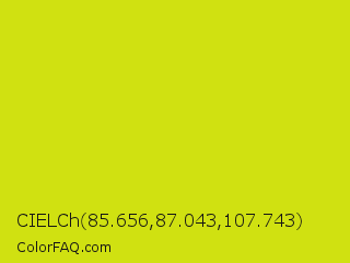 CIELCh 85.656,87.043,107.743 Color Image