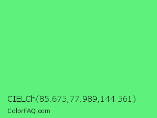 CIELCh 85.675,77.989,144.561 Color Image