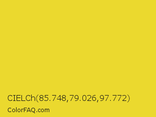 CIELCh 85.748,79.026,97.772 Color Image