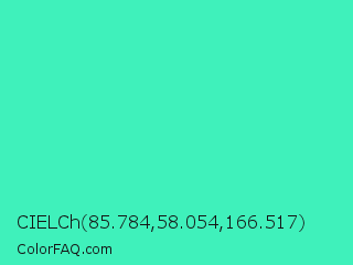 CIELCh 85.784,58.054,166.517 Color Image