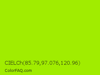 CIELCh 85.79,97.076,120.96 Color Image