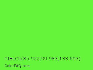 CIELCh 85.922,99.983,133.693 Color Image