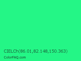 CIELCh 86.01,82.148,150.363 Color Image