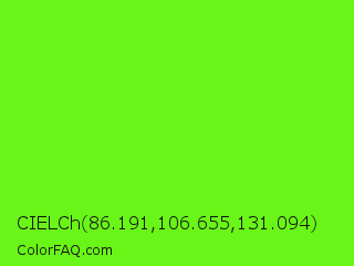 CIELCh 86.191,106.655,131.094 Color Image