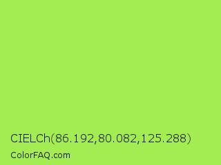 CIELCh 86.192,80.082,125.288 Color Image