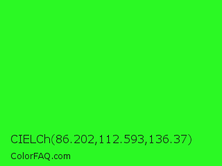 CIELCh 86.202,112.593,136.37 Color Image