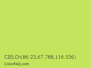 CIELCh 86.23,67.788,116.536 Color Image