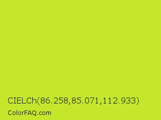 CIELCh 86.258,85.071,112.933 Color Image