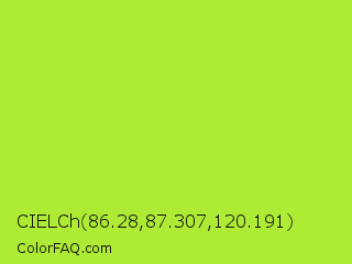 CIELCh 86.28,87.307,120.191 Color Image