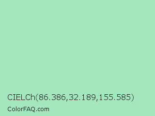 CIELCh 86.386,32.189,155.585 Color Image