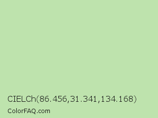 CIELCh 86.456,31.341,134.168 Color Image
