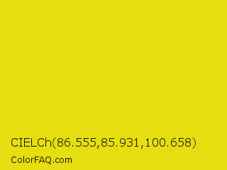 CIELCh 86.555,85.931,100.658 Color Image