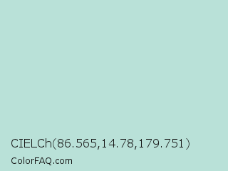 CIELCh 86.565,14.78,179.751 Color Image