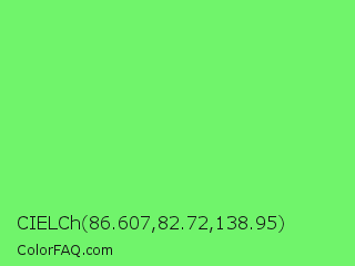 CIELCh 86.607,82.72,138.95 Color Image