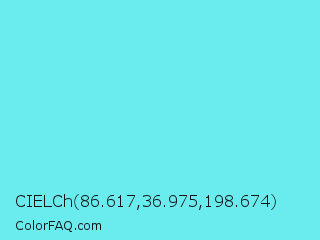 CIELCh 86.617,36.975,198.674 Color Image