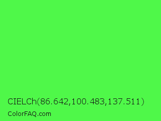 CIELCh 86.642,100.483,137.511 Color Image