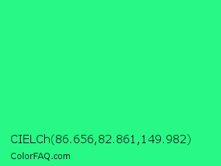 CIELCh 86.656,82.861,149.982 Color Image