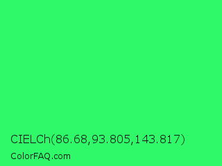 CIELCh 86.68,93.805,143.817 Color Image