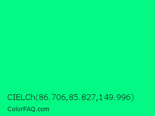 CIELCh 86.706,85.827,149.996 Color Image