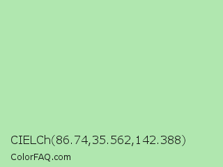 CIELCh 86.74,35.562,142.388 Color Image