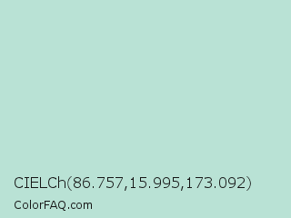 CIELCh 86.757,15.995,173.092 Color Image