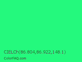 CIELCh 86.804,86.922,148.1 Color Image