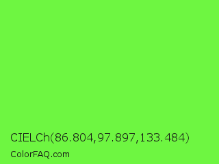 CIELCh 86.804,97.897,133.484 Color Image