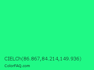 CIELCh 86.867,84.214,149.936 Color Image