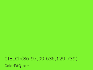 CIELCh 86.97,99.636,129.739 Color Image