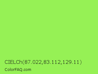 CIELCh 87.022,83.112,129.11 Color Image