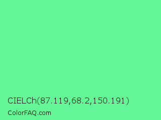 CIELCh 87.119,68.2,150.191 Color Image
