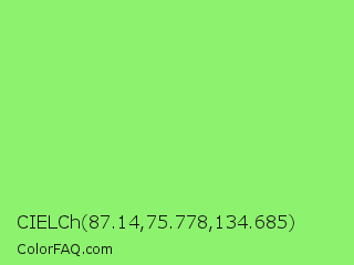 CIELCh 87.14,75.778,134.685 Color Image