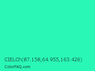 CIELCh 87.158,64.955,163.426 Color Image