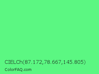 CIELCh 87.172,78.667,145.805 Color Image