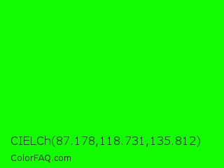 CIELCh 87.178,118.731,135.812 Color Image