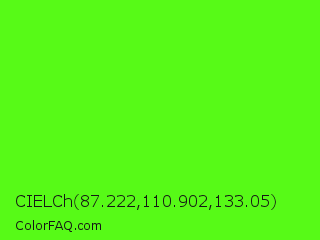 CIELCh 87.222,110.902,133.05 Color Image