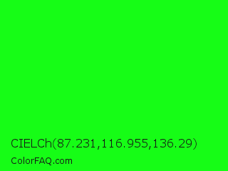 CIELCh 87.231,116.955,136.29 Color Image