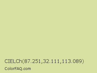 CIELCh 87.251,32.111,113.089 Color Image