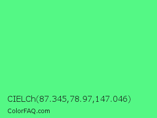 CIELCh 87.345,78.97,147.046 Color Image