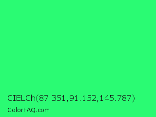 CIELCh 87.351,91.152,145.787 Color Image