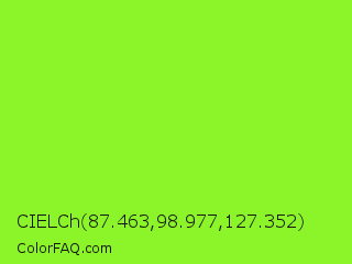 CIELCh 87.463,98.977,127.352 Color Image