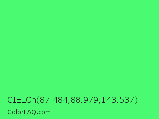 CIELCh 87.484,88.979,143.537 Color Image
