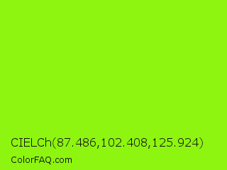 CIELCh 87.486,102.408,125.924 Color Image