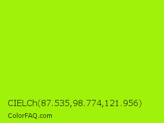 CIELCh 87.535,98.774,121.956 Color Image