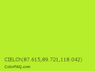 CIELCh 87.615,89.721,118.042 Color Image