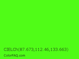 CIELCh 87.673,112.46,133.663 Color Image