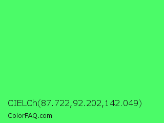 CIELCh 87.722,92.202,142.049 Color Image