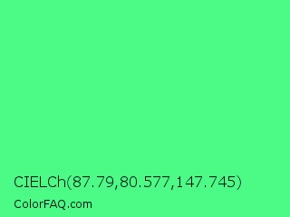CIELCh 87.79,80.577,147.745 Color Image